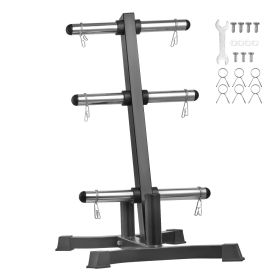 Weight Plate Rack, L Frame Weight Plate Tree for 2-Inch Weight Plates, Standard Weight Plate Tree, 1000 lbs Load Capacity Weight Storage Holder Weight Plate Rack, L Frame Weight Plate Tree for 2-Inch Weight Plates, Standard Weight Plate Tree, 1000 lbs Load Capacity Weight Storage Holder